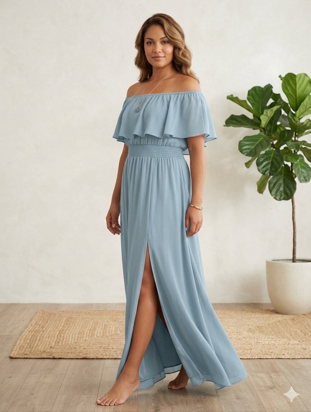 SHOW ME YOUR MUMU HACIENDA SIZE M IN A BEAUTIFUL LIGHT Blue Green